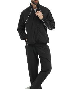 Survêtement de sport coupe-vent personnalisé vierge pour hommes Survêtement de football en nylon vintage imperméable pour hommes - Product Image 1