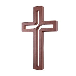 Cruz de Madera Hecha a Mano, Precio Económico, Elegante Decoración Religiosa de Pared para el Hogar, Iglesia y Uso Diario en la Oración - Product Image 3