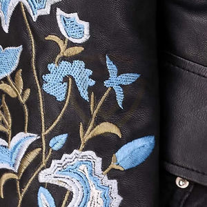 Chaqueta de Cuero para Mujer al por Mayor, Diseño Personalizado, Manga Larga, Estilo Urbano - Product Image 6