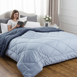 Edredón de Microfibra Color Durazno, Moderno y de Lujo, Ecológico, para Todas las Estaciones, Ultra Suave, Lavable a Máquina |   Amigable con la Piel - Product Image 4