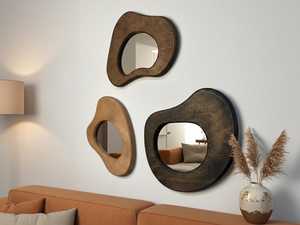Solid Wood Wall <b>Mirror</b> Elegant Decorative Accent <b>Mirror</b> - Product Image 4