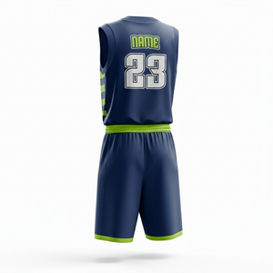 Uniformes de Baloncesto OEM 2026 Nuevos al por Mayor, 100% Poliéster, Cuello en V, Manga Corta, Ligeros y Transpirables, Camisetas de Equipo - Product Image 3