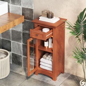 Mobile da bagno con porta singola in vetro - Product Image 6