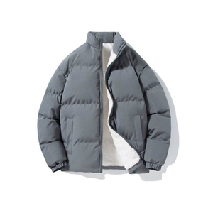 Bulk Custom Logo Mens Stand Collar Short Puffer <b>Jacket</b> Winter <b>Warm</b> Lightweight Quilted Insulated Fashion Bubble <b>Jacket</b> - Product Image 1