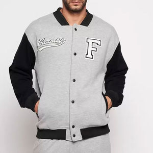 Chaqueta Varsity para Hombre con Logotipo Impreso, Precio Económico, Ligera, Fabricada en Pakistán, Chaqueta Letterman Personalizada para Hombre - Product Image 1