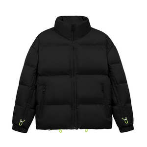 Chaqueta de Moda, Color Sólido, Reversible, con Capucha, para Jóvenes, con Bolsillos Grandes con Cremallera - Product Image 3