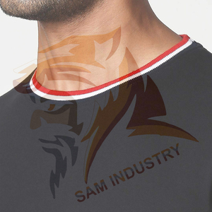 Camisetas de algodón 100% para hombre al por mayor, mejor precio, MOQ bajo, logotipo personalizado, servicios OEM y ODM. - Product Image 6