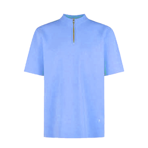 Vente en gros de t-shirts personnalisés 100% coton pour hommes logo de broderie été doux de haute qualité respirant séchage rapide anti-UV tenue décontracté - Product Image 2