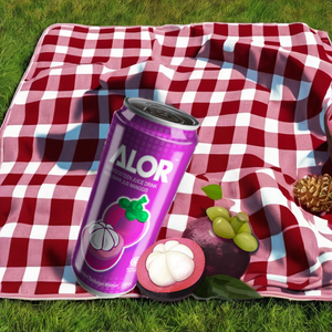 น้ำมังคุดผสมผลไม้หลายชนิด ฮาลาล อัลลอร์ 240 มล. พร้อมดื่ม น้ำตาลน้อย รสชาติมะม่วง บรรจุกล่อง ผลิตในมาเลเซีย - Product Image 1