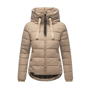 Chaquetas acolchadas de color sólido de alta calidad para mujer al por mayor, producto más popular, diseño personalizado - Product Image 5