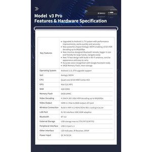 Original_V_see Box V.3 Plus Appareil de streaming original - Boîtier TV avec applications ETB gratuites - Entièrement chargé - Product Image 4