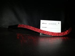 Bande de sourcils en cuir durable la plus populaire pour les soins des chevaux, confortable avec des cristaux de bling décoratifs. - Product Image 5