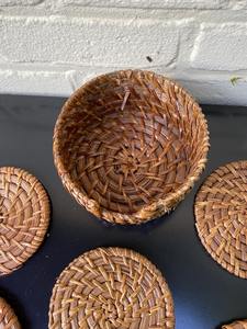 Posavasos de Ratán con Aspecto Natural, Ideal para Mesa de Centro, Encimera de Cocina y Uso Diario, Venta al por Mayor desde India - Product Image 6