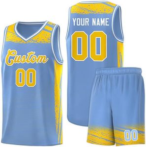 Uniforme de Baloncesto Unisex de Alta Calidad, Nuevo Diseño OEM, Jersey sin Mangas Estampado, 100% Poliéster de Secado Rápido, Conjuntos de Tallas Grandes - Product Image 6