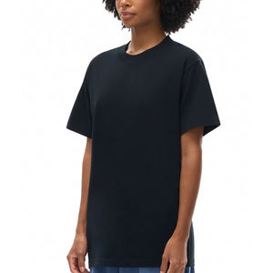 Camisetas de algodón grueso de 280 g/m² con logotipo personalizado, 100 % algodón, para hombre y mujer, camisetas extragrandes lisas - Product Image 2