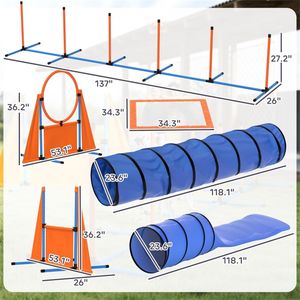 Attrezzatura per l'addestramento all'agility canina per un allenamento efficace dei cani - Product Image 3