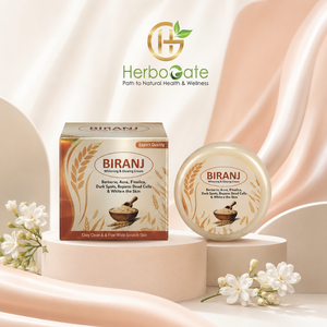 Crème pour la peau Biranj Radiant Skin, formule hydratante et éclaircissante pour le visage, texture douce de la peau, soin hydratant quotidien, soin éclatant, OEM - Product Image 1