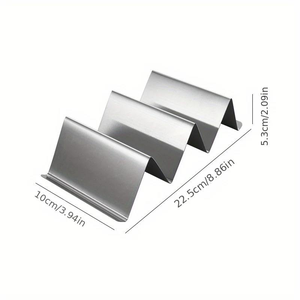 Reusable Taco Stand <b>Rack</b> Stainless Steel Taco Stand Holder Taco Holder <b>Rack</b> Stainless Steel - Product Image 5