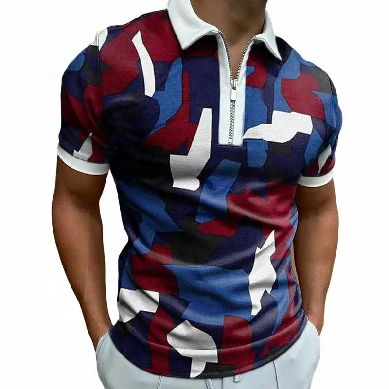 पुरुषों की थोक पोलो शर्ट खेल आकस्मिक आउटडोर कस्टम लोगो और डिजाइन बनाने की क्रिया पोलो शर्ट