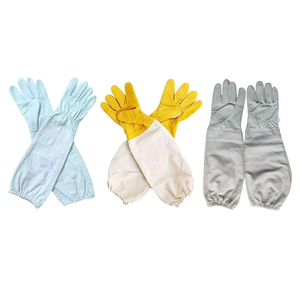 Guantes de Apicultura 2026, Guantes Largos de Cuero Vacuno para Apicultura, Unisex, Resistentes, Suministros para Apicultura - Product Image 1