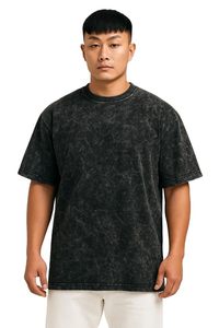 Camiseta de Hombre 100% Algodón, Cuello Redondo, Diseño con Estampado de Personajes, 240 Gramos, Estilo Vintage Streetwear, Lavado Premium - Product Image 4