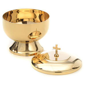 Ciborio de latón de gran venta, popular para uso en la iglesia, para la adoración parroquial y servicios de altar - Product Image 4