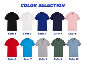 Camisa Polo para Hombre, 100% Algodón, Formal, Manga Corta, Secado Rápido, Estampada, Fabricante OEM, Venta Directa de Fábrica - Product Image 2