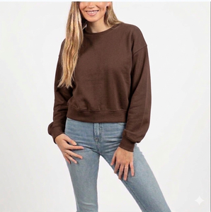 Ostriya International Printed Technics High Quality Women's <b>Sweatshirt</b> Heat Transfer Printing Full Sleeves <b>Sweatshirt</b> - Product Image 6