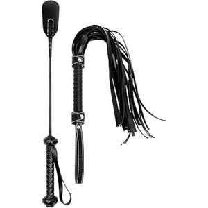 Fusta Profesional de Cuero para Montar a Caballo, Hecha a Mano, para Entrenamiento Ecuestre, con Mango Trenzado, Duradera, para Caballos - Product Image 2