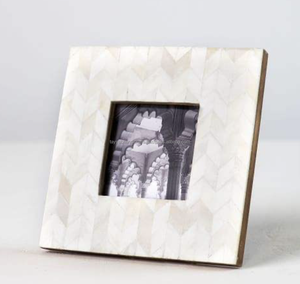 Cadre photo en bois artisanal avec incrustation d'os, personnalisé avec logo, fabriqué en Inde, vente en gros - Product Image 4