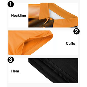 Custom Logo Men's Digital Printing Solid Breathable 3 Button <b>Collared</b> Quick Dry Full Printing Golf Polo <b>Shirt</b> - Product Image 4