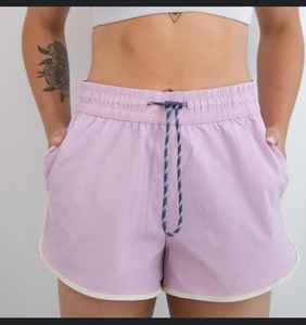 Novedad de verano, pantalones cortos deportivos para mujer, ajustados de talla grande, cintura media, para correr, transpirables, lavado de colores BD - Product Image 5