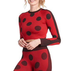 Ensemble athlétique 2 pièces pour femme, respirant, en spandex/polyester, soutien-gorge de sport et leggings sans couture taille haute avec ceinture élastique - Product Image 4