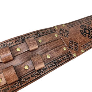 Cinturón de Cuero Warrior de Primera Calidad, Ajustable, Diseño Personalizado con Impresión, Proveedor Mayorista - Product Image 4