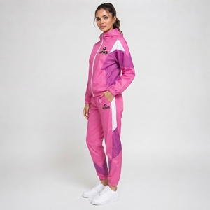 <b>Women</b> <b>Windbreaker</b> Tracksuit Lightweight Jacket Jogger Pants Two Piece Sportswear Casual Outdoor Training Clothing Set - Product Image 2
