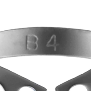 Pinza de Aislamiento para Dique de Goma B4 de Acero Inoxidable, Manual, Ergonómica, para Molares, Autoclavable, Reutilizable, Instrumento Dental - Product Image 5