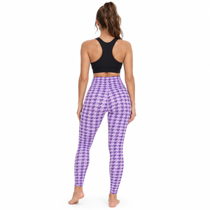<b>Ladies</b> High Waisted <b>Leggings</b> Workout Yoga Gym Pants Stretch Fitness Tights Activewear Sports Clothing Custom Wholesale OEM Daily - Product Image 2
