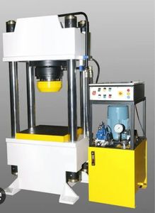 Presse hydraulique DIVINE à 4 piliers en acier inoxydable 80 tonnes - Product Image 2