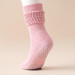 Pilates Socks for Women Header <b>Card</b> Custom Logo Breathable <b>Thick</b> Nylon/Cotton Anti-Slip Workout Dance Yoga ODM - Product Image 5
