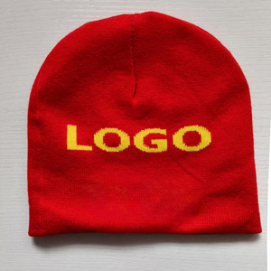Unisex Luxury 100% <b>Wool</b> Knit Pom Hat Autumn Winter <b>Beanie</b> with Designer Logo Classic Bonnet for Ski Travel Keep Warm - Product Image 3