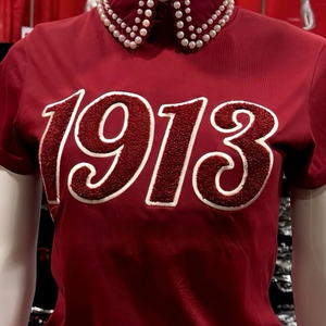 T-shirt en chenille de luxe brodé, logo personnalisé, coupe oversize, coton, streetwear, unisexe, vêtements haut de gamme - Product Image 6