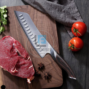 Cuchillos de Chef Hechos a Medida de Primera Calidad, Acero Inoxidable y Madera, Duraderos, Ecológicos, Diseño Moderno, en Stock - Product Image 5