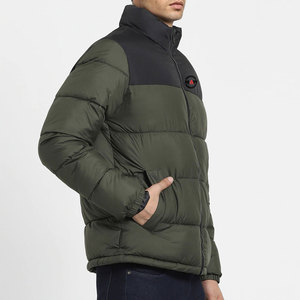 <b>Top</b> Selling Premium Quality <b>Men's</b> Winter Puffer Jacket with Nylon Shell Zipper Closure Front Logo-OEM Service Available - Product Image 6