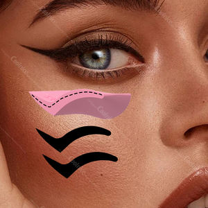 Kit de extensión de pestañas de aspecto Natural sello para pestañas inferiores nueva llegada 2 en 1 Herramienta de belleza sello de pestañas fácil de usar para dar forma - Product Image 5