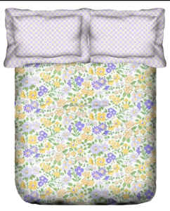 Draps de lit 100% coton sentiment ensemble de literie draps de lit de luxe avec rideaux 100% polyester mode beau drap de lit - Product Image 5