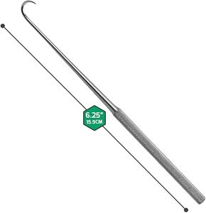 Surgical Instrument Skin Hook Retractor O Connor Skin Hook <b>Precision</b> <b>Tool</b> 6.25 Inch Sharp Prong Retractor ISO Approved - Product Image 1