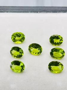 Peridoto Natural Certificado por IGI, Corte Ovalado, 7 Piezas, 39.81 CTS, Color Verde Premium, Claridad Excelente, Gemas de Calidad Fina - Product Image 4