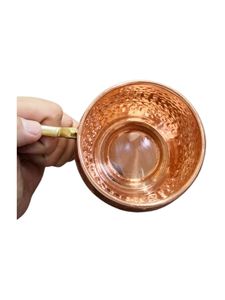 Luxury Hammered Copper Moscow Mule <b>Mug</b> with Brass Handle Bar Accessories - Product Image 5