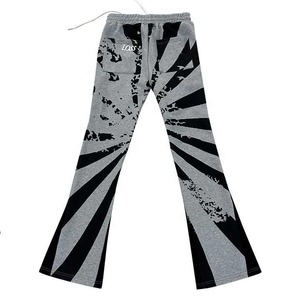 <b>Jogger</b> and Flared Pants High Quality Cotton Fashion <b>Trousers</b> Private Label OEM Manufacturer Bulk Orders Worldwide - Product Image 3