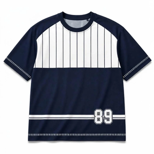 Camiseta de Béisbol Personalizada con Nombre y Número, Impresión Digital, Secado Rápido, Transpirable, Antibacteriana, Ropa Deportiva para Equipos, Clubes, Escuelas, Ligas y Juegos - Product Image 1